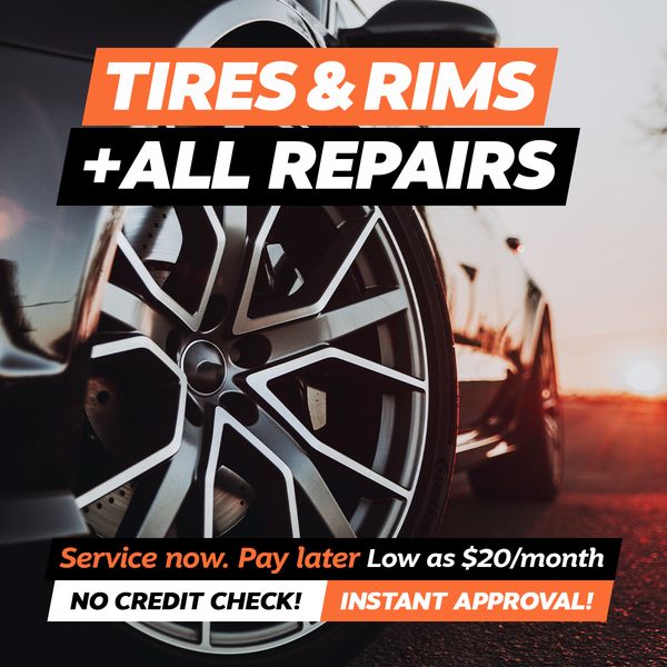 Tire And Wheel Financing No Credit Check